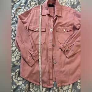 Pink Boyfriend Style Jacket